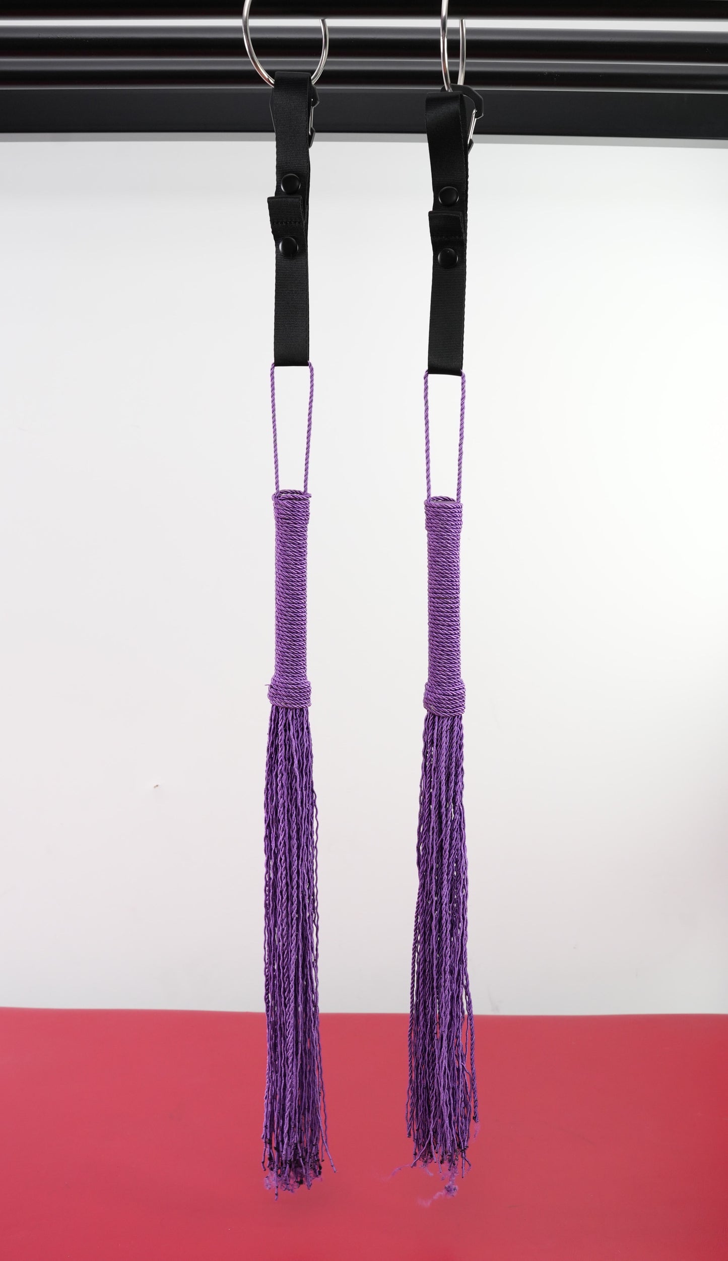 Snap-On Hanger Clips – Shibari Rope & Accessory Loops with Carabiner