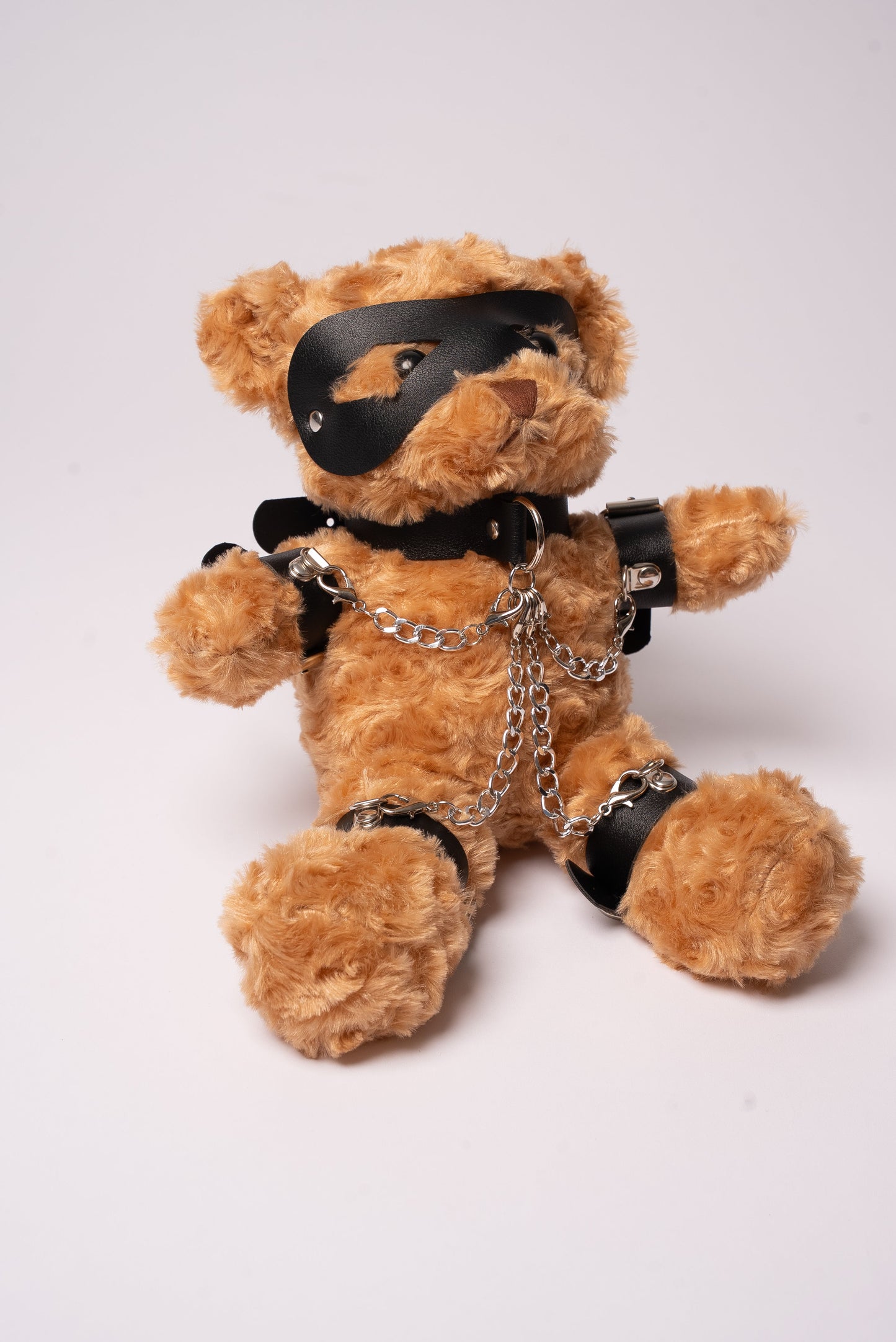 🎁 "Graham": The BDSM Teddy Bear (Brown) (100% off)