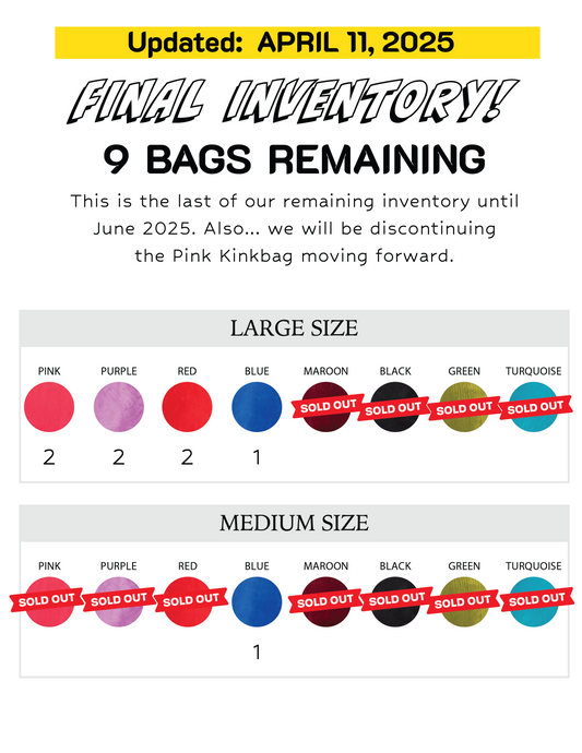 KINKBAG - Luxury BDSM & Fetish Gear Roll-up Toy Bag