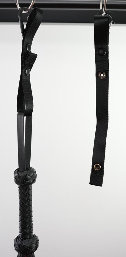 Snap-On Hanger Clips – Shibari Rope & Accessory Loops with Carabiner