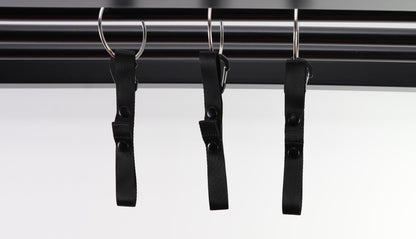 Snap-On Hanger Clips – Shibari Rope & Accessory Loops with Carabiner