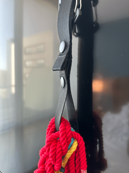 Snap-On Hanger Clips – Shibari Rope & Accessory Loops with Carabiner
