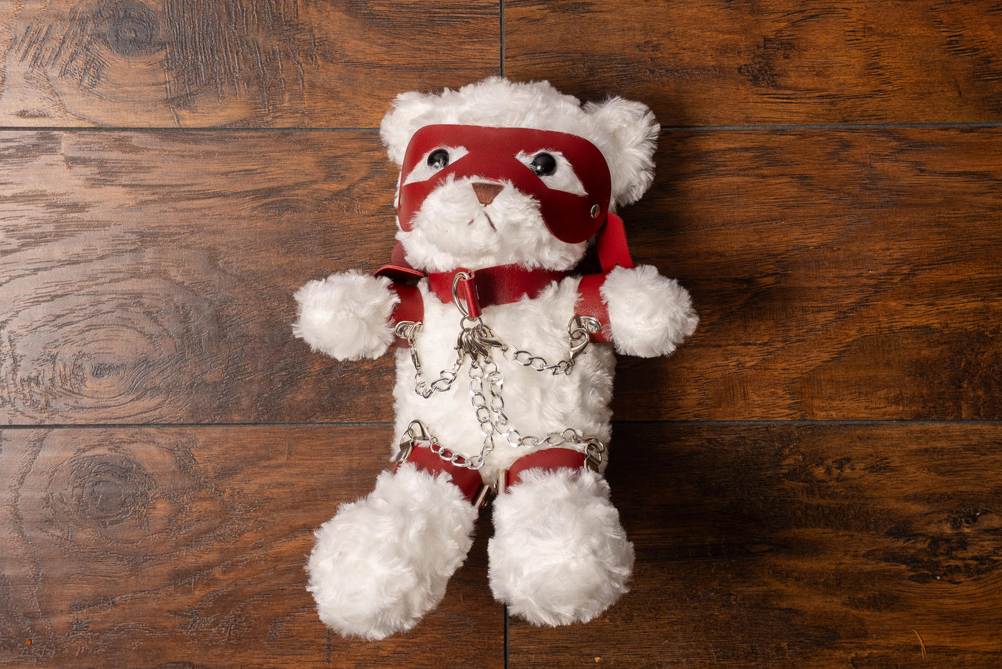 "Marshmallow": The BDSM Teddy Bear (White)