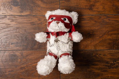 "Marshmallow": The BDSM Teddy Bear (White)