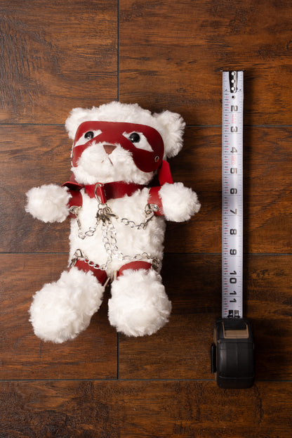 "Marshmallow": The BDSM Teddy Bear (White)