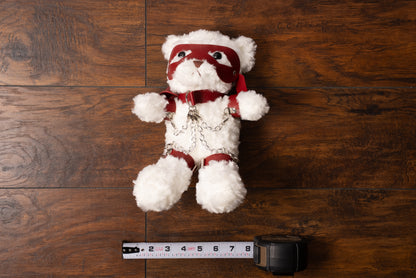 "Marshmallow": The BDSM Teddy Bear (White)