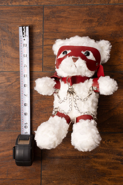 "Marshmallow": The BDSM Teddy Bear (White)