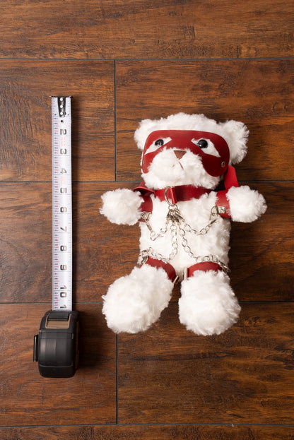 "Marshmallow": The BDSM Teddy Bear (White)