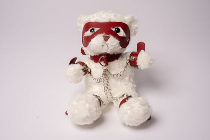 "Marshmallow": The BDSM Teddy Bear (White)