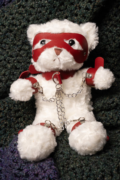 "Marshmallow": The BDSM Teddy Bear (White)