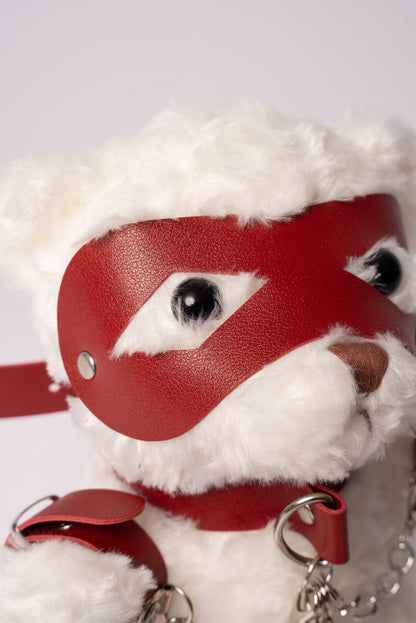 "Marshmallow": The BDSM Teddy Bear (White)