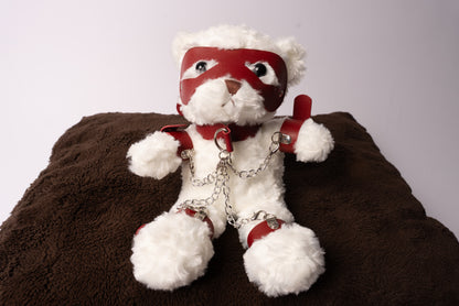 "Marshmallow": The BDSM Teddy Bear (White)