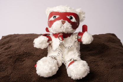 "Marshmallow": The BDSM Teddy Bear (White)