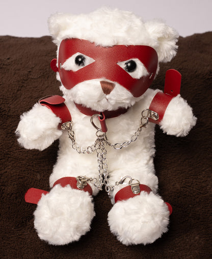 "Marshmallow": The BDSM Teddy Bear (White)
