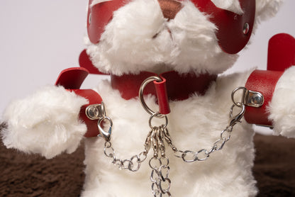 "Marshmallow": The BDSM Teddy Bear (White)