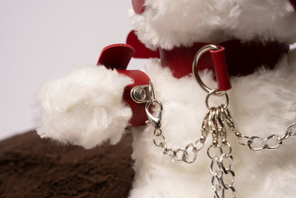 "Marshmallow": The BDSM Teddy Bear (White)