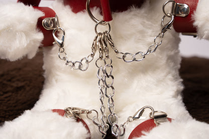 "Marshmallow": The BDSM Teddy Bear (White)