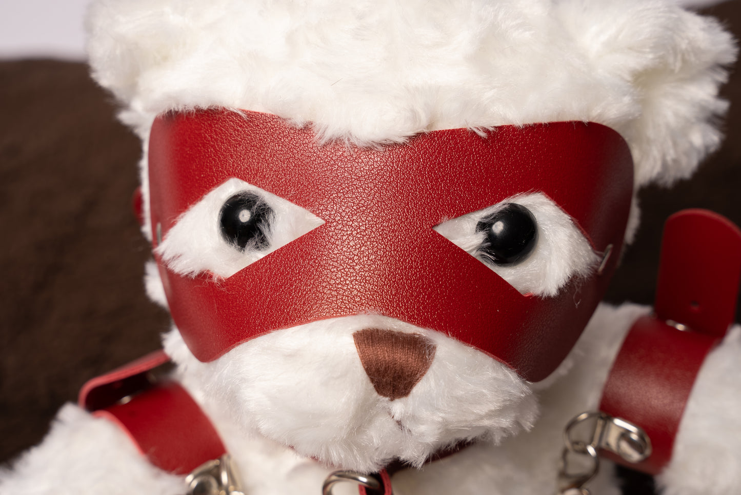"Marshmallow": The BDSM Teddy Bear (White)