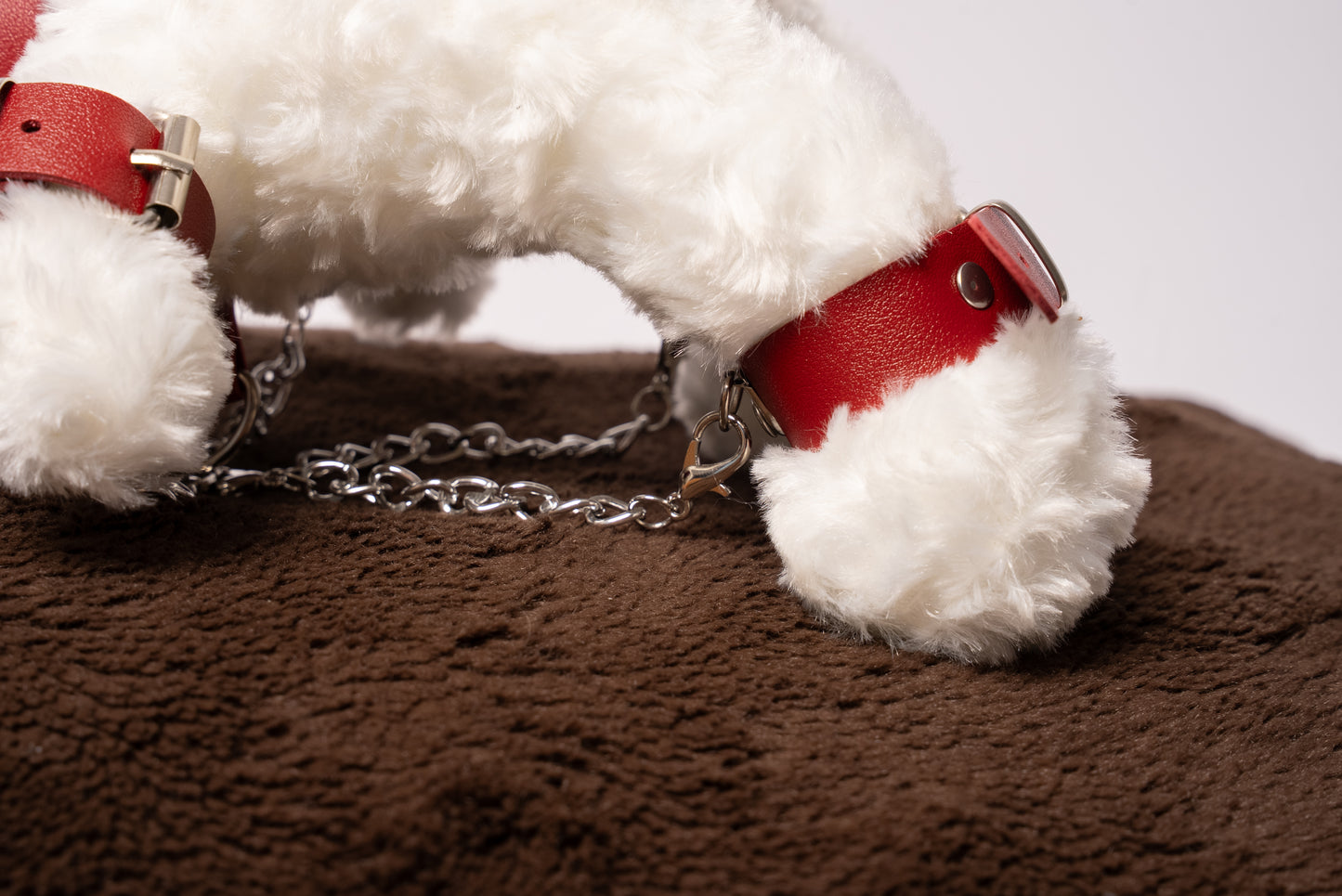 "Marshmallow": The BDSM Teddy Bear (White)