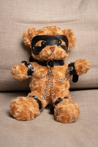 "Graham": The BDSM Teddy Bear (Brown)