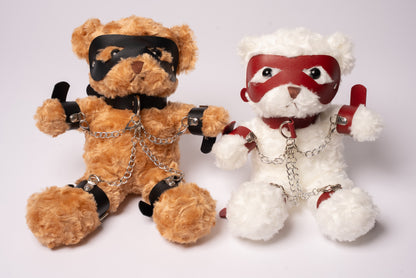 "Graham": The BDSM Teddy Bear (Brown)