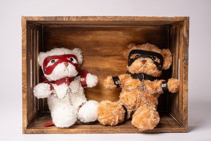 "Graham": The BDSM Teddy Bear (Brown)