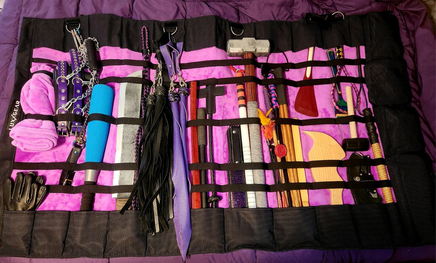 KINKBAG - Luxury BDSM & Fetish Gear Roll-up Toy Bag